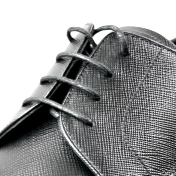 Prada Saffiano Leather Derby Size 9 / 44 - Picture 6 of 9